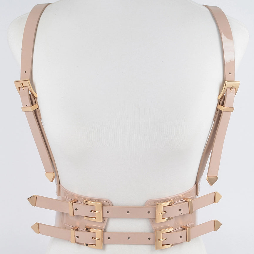 Faux Leather Harness