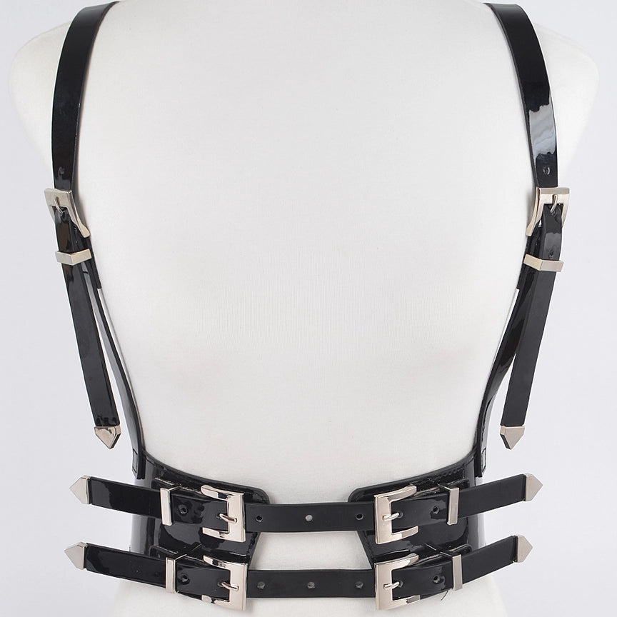 Faux Leather Harness