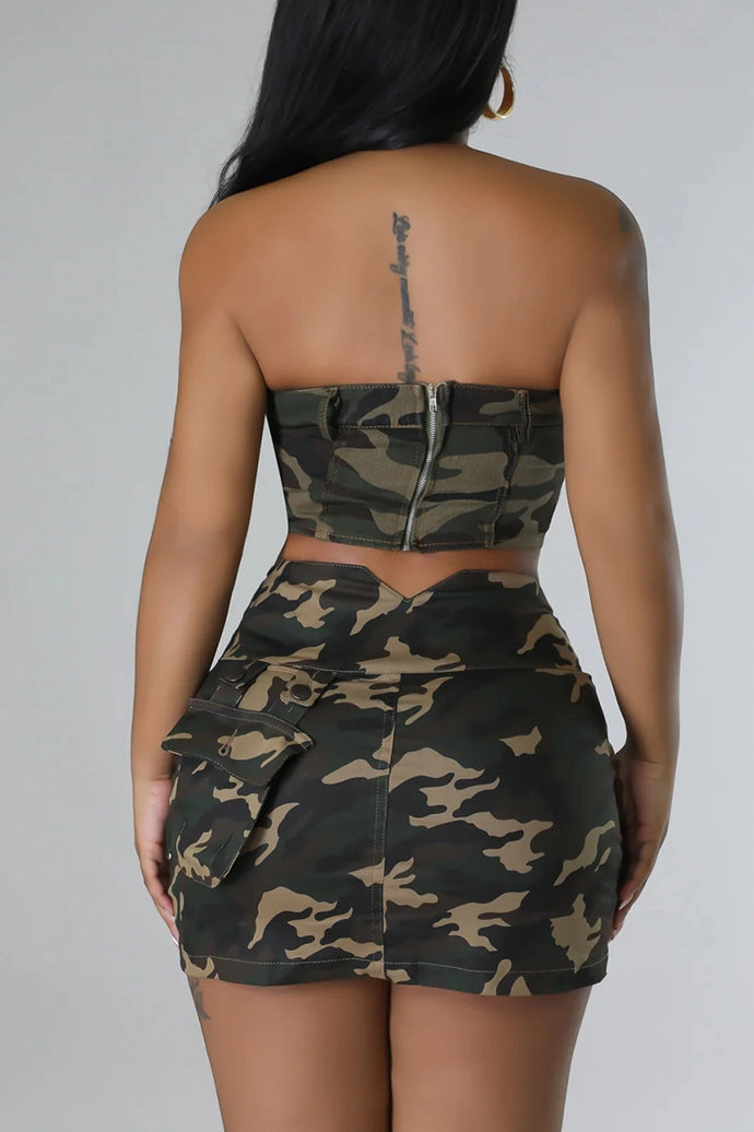 Operation Camo Skirt Set