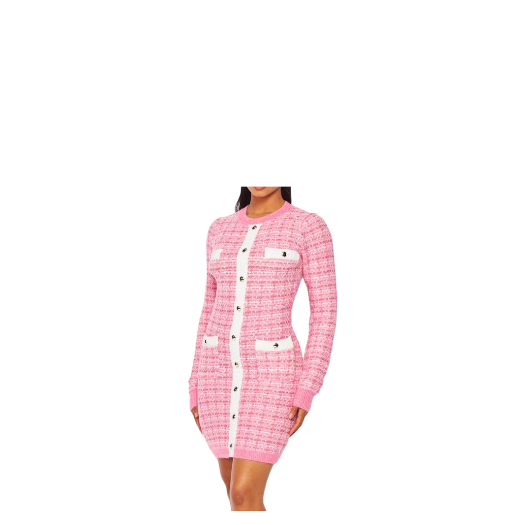 Hillary Long Sleeve Mini Dress