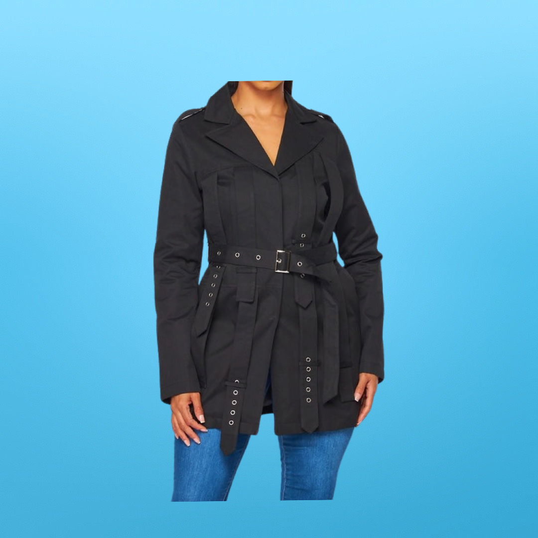 Belted Blazer Jacket