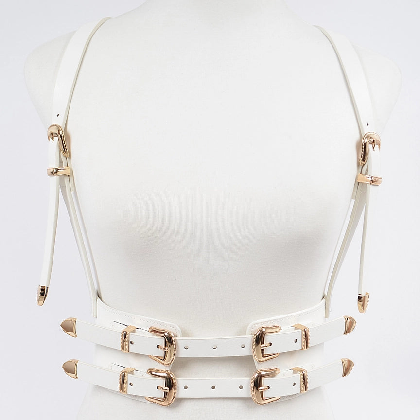 Multi Buckle Harness Belt