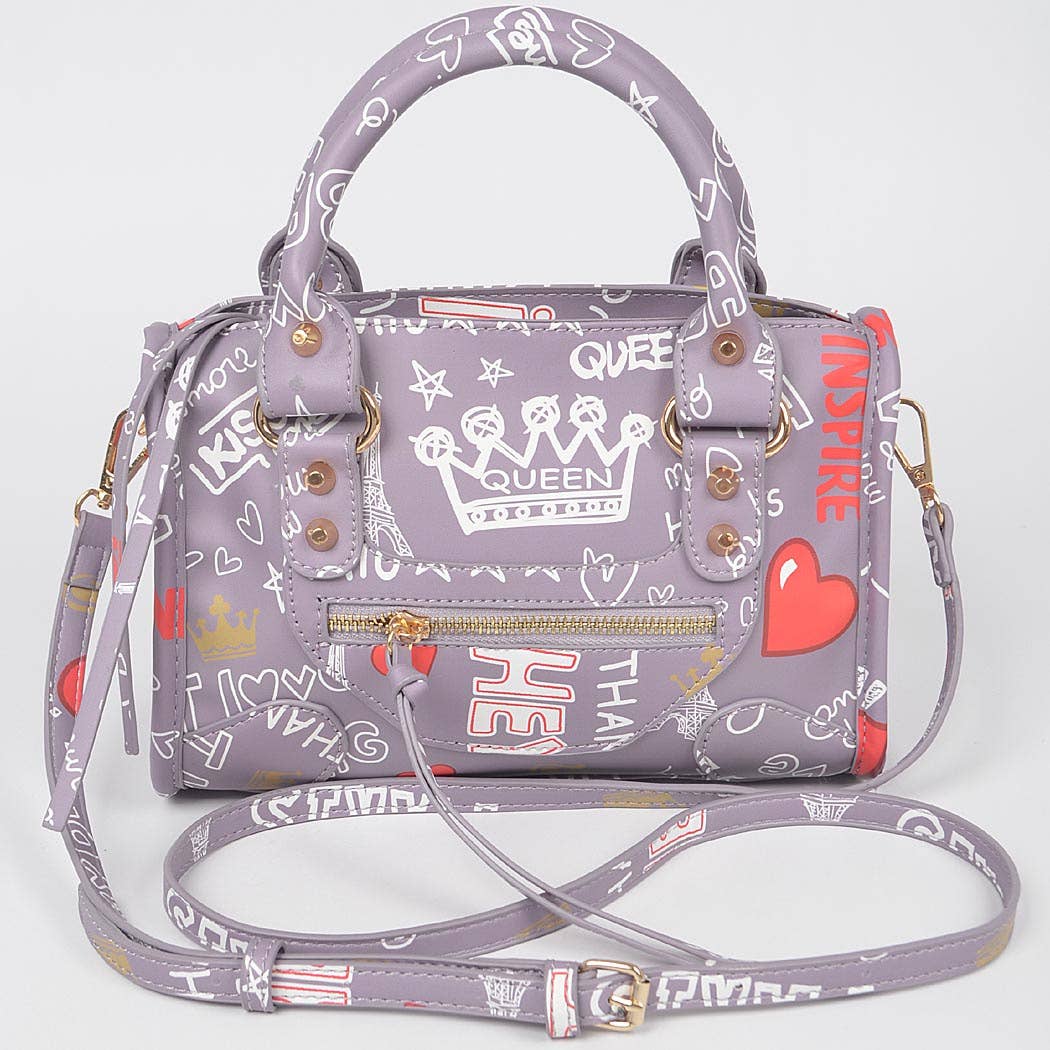 Graffiti Handle Bag