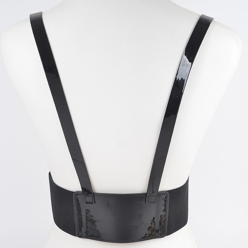 Faux Leather Harness