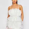 Ruffle Tiered Mini Dress
