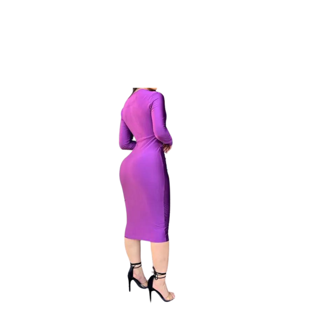 Long Sleeve Midi Dress