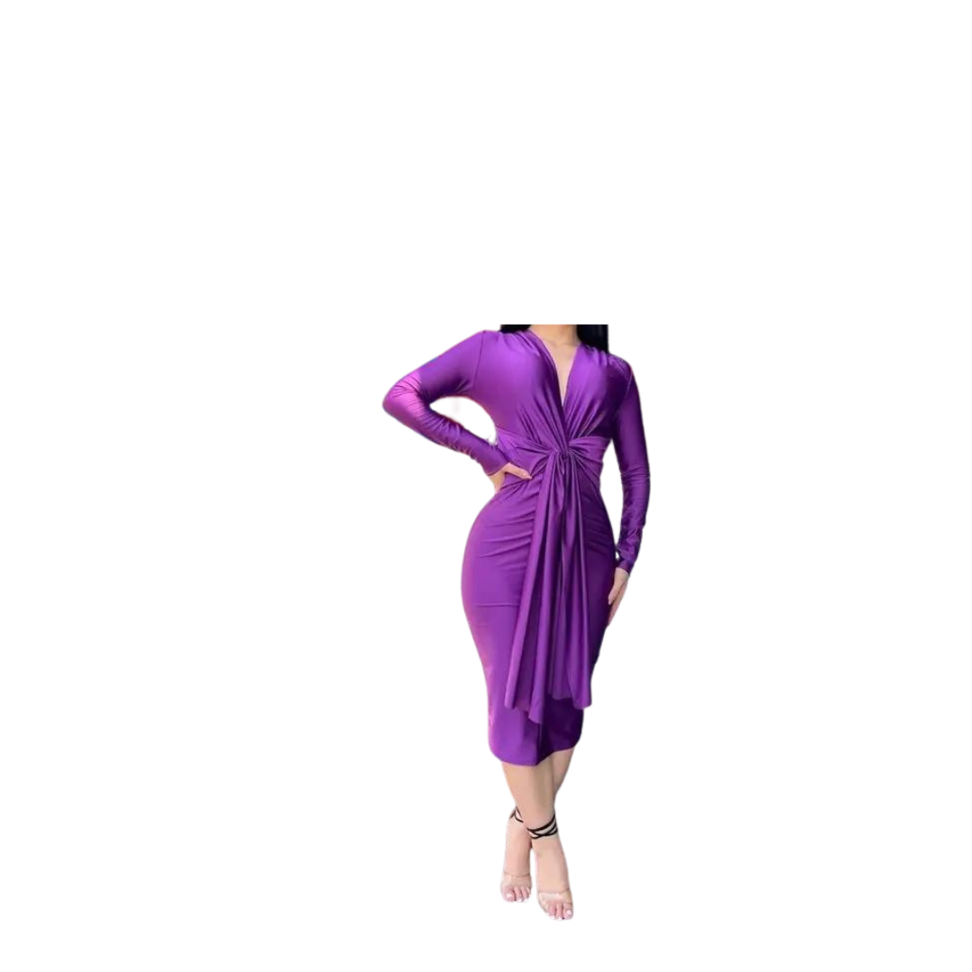 Long Sleeve Midi Dress
