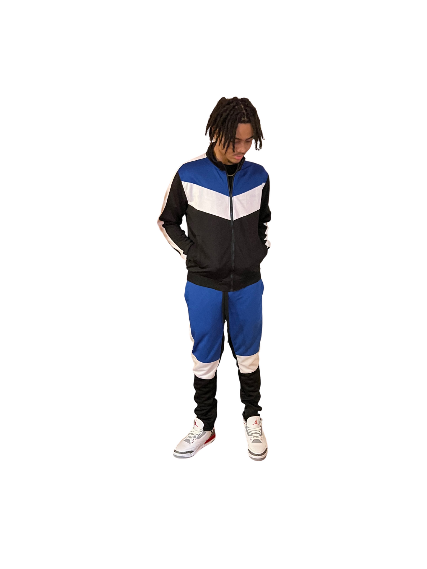 Color Block Track Suit