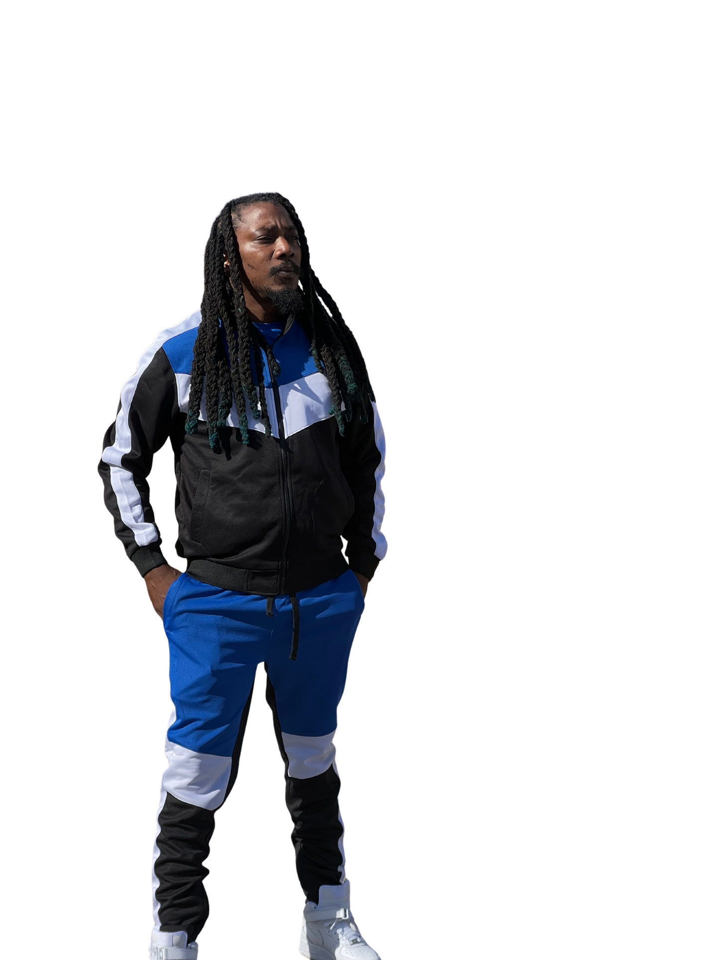 Color Block Track Suit