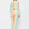 Multi Color Two Piece Set