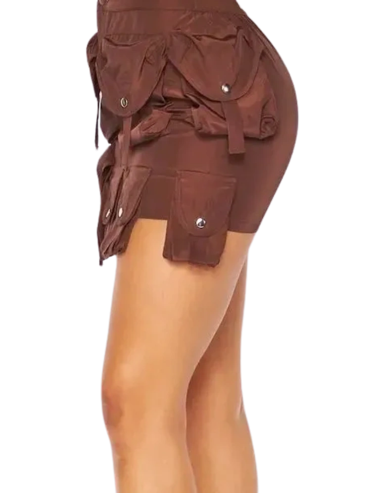 Safari Cargo Pocket Mini Skirt