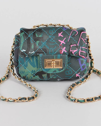 Multi Fonts Gradient Clutch