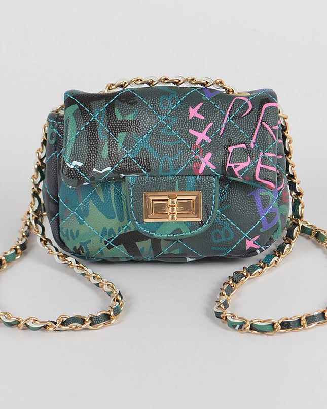 Multi Fonts Gradient Clutch