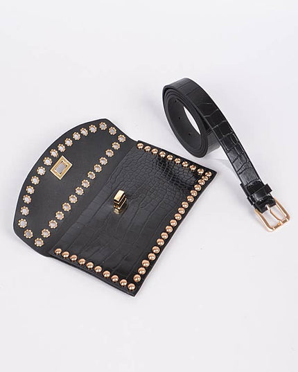 Studded Intricacy Fanny Pack