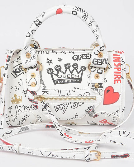 Graffiti Handle Bag