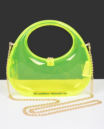 Transparent Acrylic Clutch