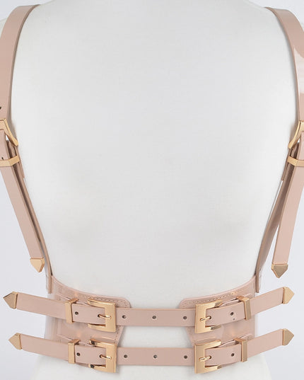 Faux Leather Harness