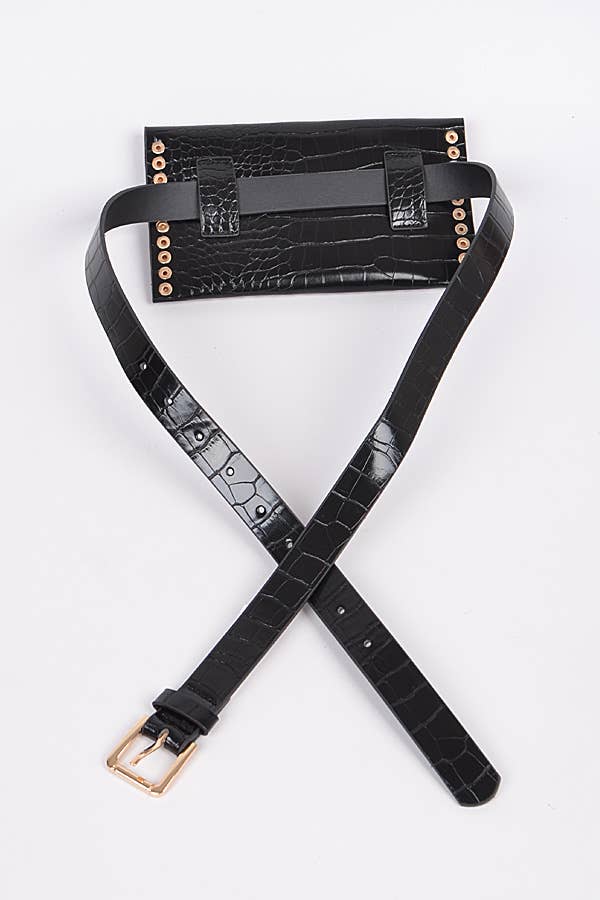 Studded Intricacy Fanny Pack