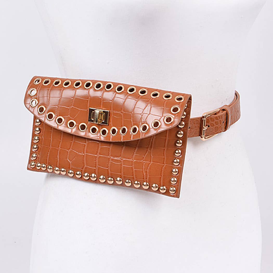 Studded Intricacy Fanny Pack