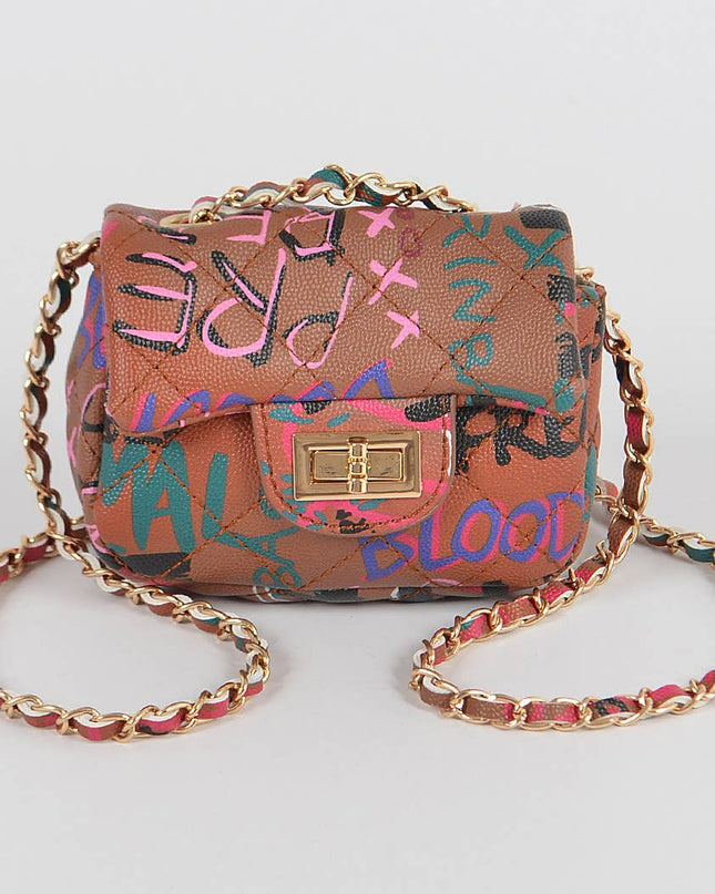 Multi Fonts Gradient Clutch