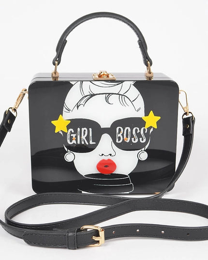 Acrylic Box Clutch
