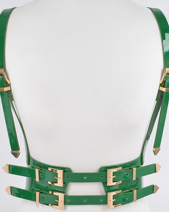 Faux Leather Harness