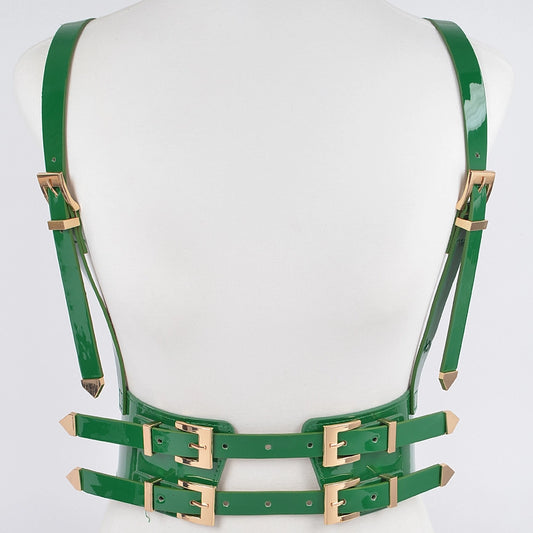 Faux Leather Harness