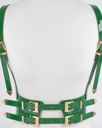 Faux Leather Harness
