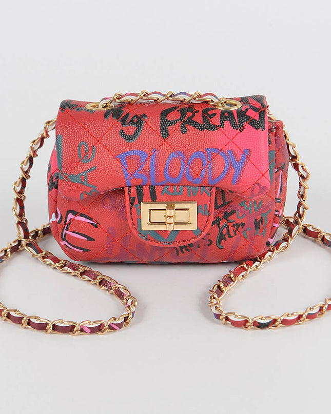 Multi Fonts Gradient Clutch