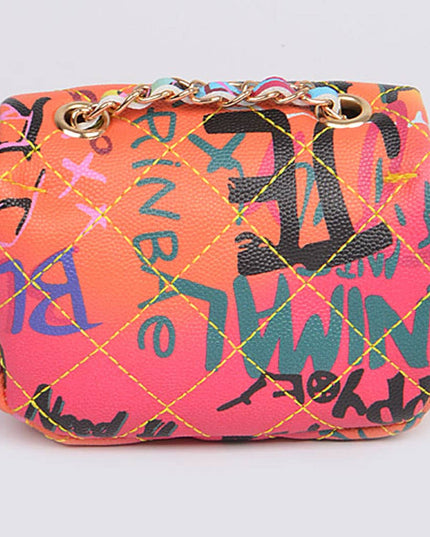 Multi Fonts Gradient Clutch