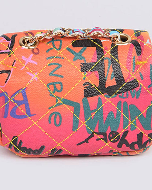 Multi Fonts Gradient Clutch