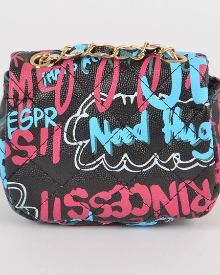 Multi Fonts Gradient Clutch