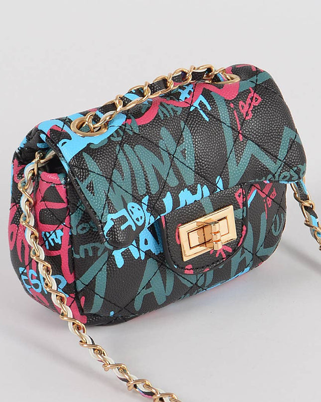 Multi Fonts Gradient Clutch