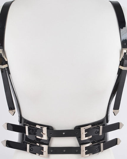 Faux Leather Harness