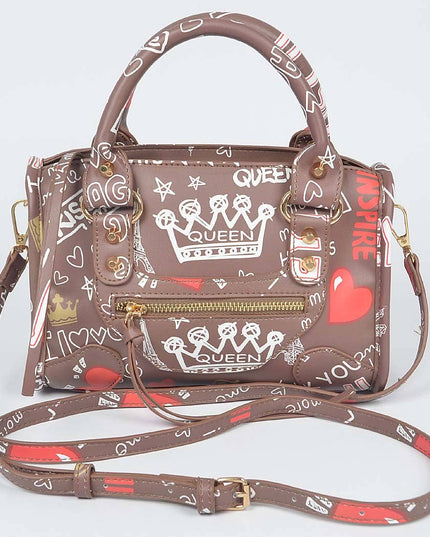 Graffiti Handle Bag