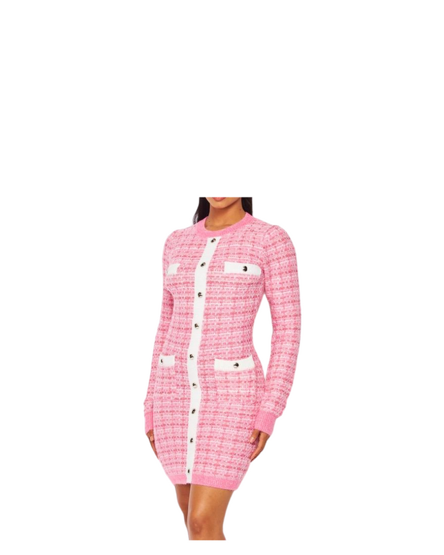 Hillary Long Sleeve Mini Dress