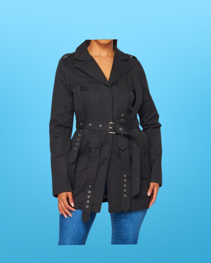 Belted Blazer Jacket