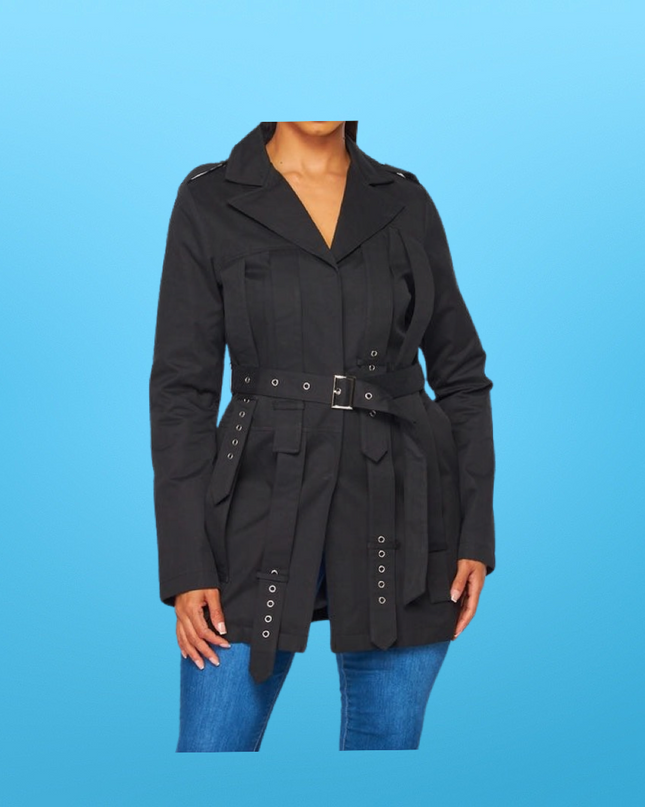 Belted Blazer Jacket