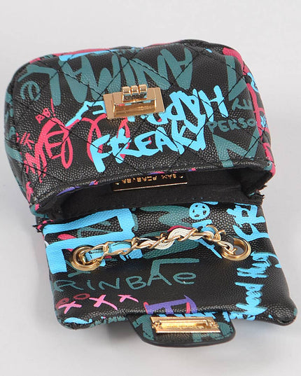 Multi Fonts Gradient Clutch