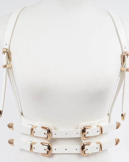 Multi Buckle Harness Belt