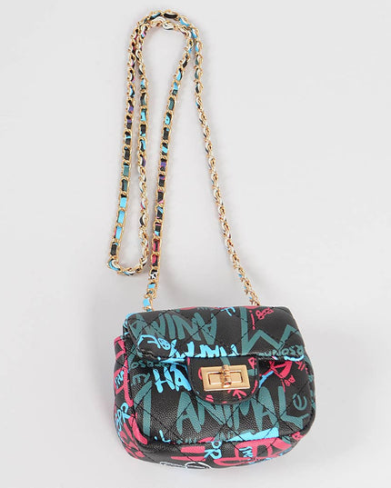 Multi Fonts Gradient Clutch