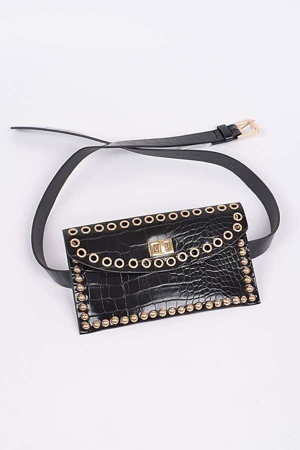 Studded Intricacy Fanny Pack