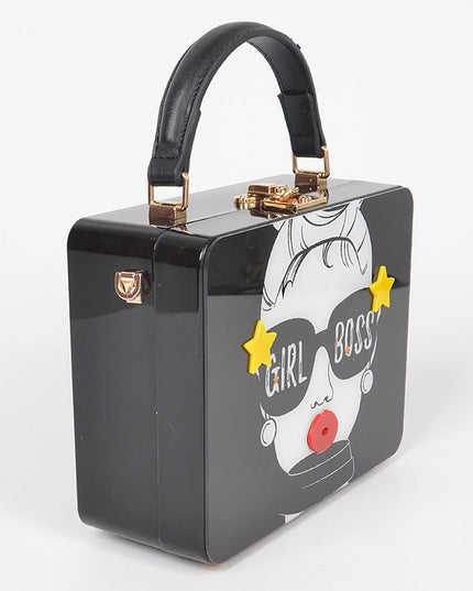 Acrylic Box Clutch