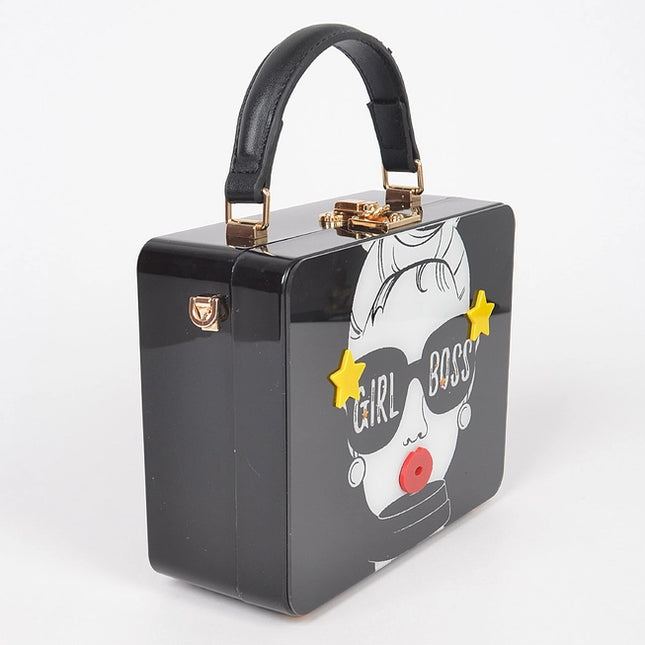 Acrylic Box Clutch