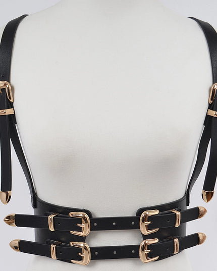 Multi Buckle Harness Belt