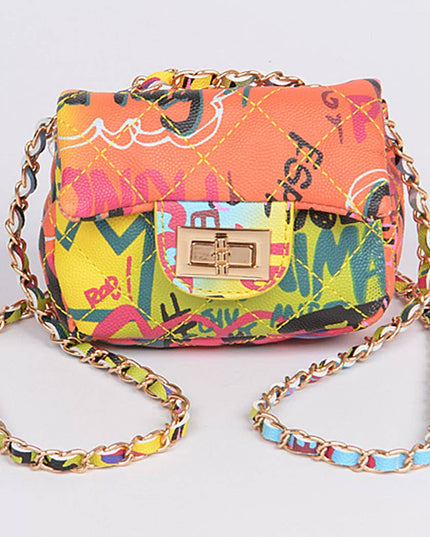 Multi Fonts Gradient Clutch