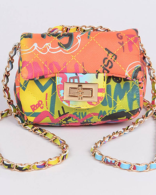 Multi Fonts Gradient Clutch