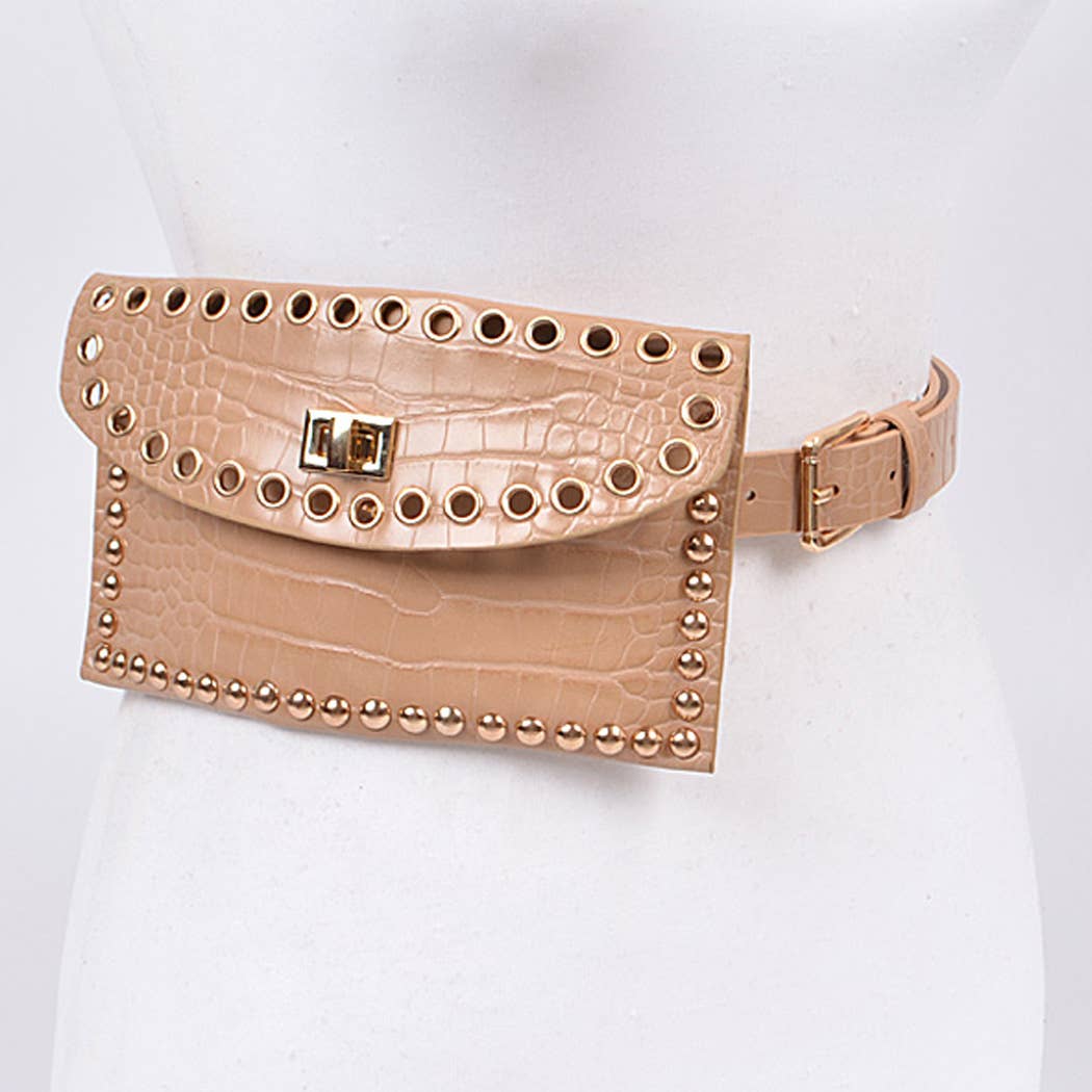 Studded Intricacy Fanny Pack