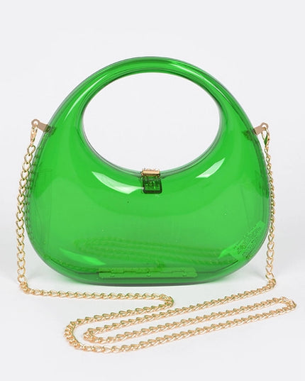 Transparent Acrylic Clutch