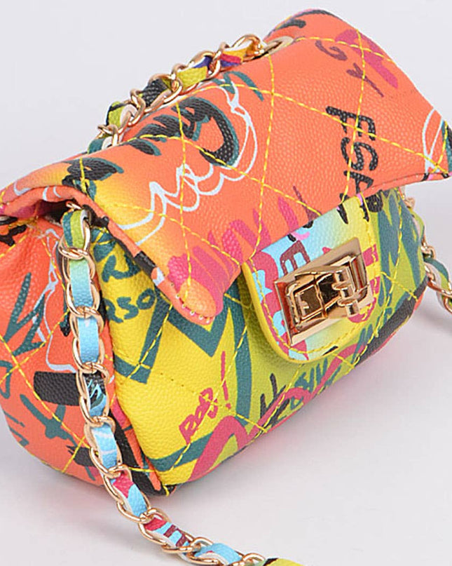 Multi Fonts Gradient Clutch